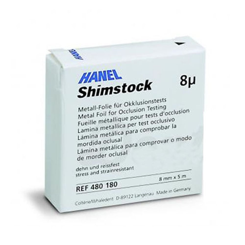 Hanel lamina p/oclusion shimstock. Odontologia Grimberg Dentales