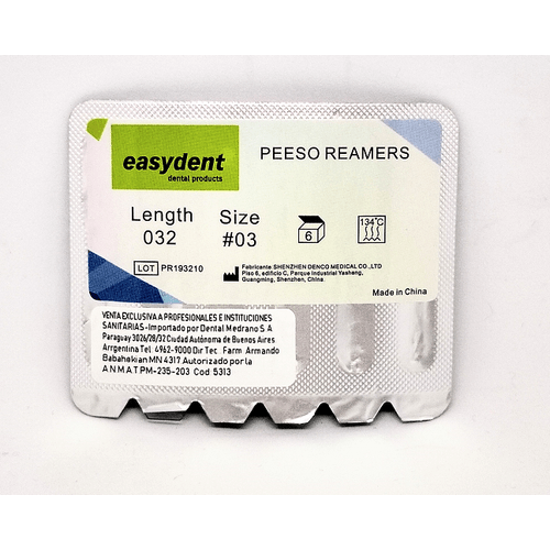 Easydent Ensanchador Peeso N3 x 6uni - grimbergdentales easy dent